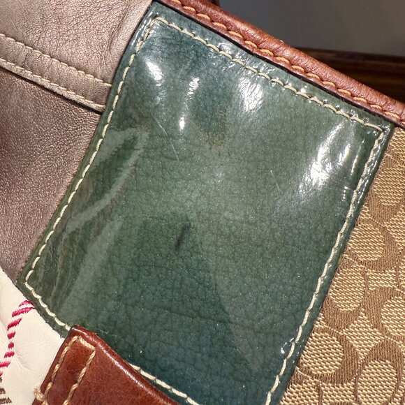 Coach Patchwork Purse - Picture 4 of 7